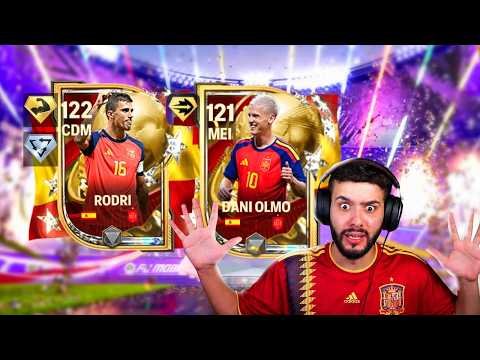 ABRI OS PACKS DOS CAMPEÕES DA COPA NO FC MOBILE! 🤩🇪🇸