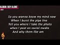 Omah Lay - safe haven (Lyrics Video)