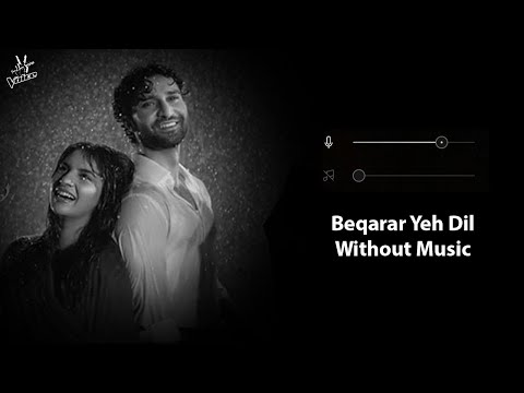 Beqarar Yeh Dil (Without Music Vocals Only) | Asim Azhar | Meem Se Mohabbat | Now Vocals