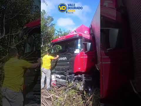 Um grave acidente foi registrado na RN-160, após Ceará-Mirim, no sentido Taipu.