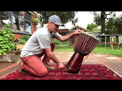 Easiest and simplest way to tune your djembe