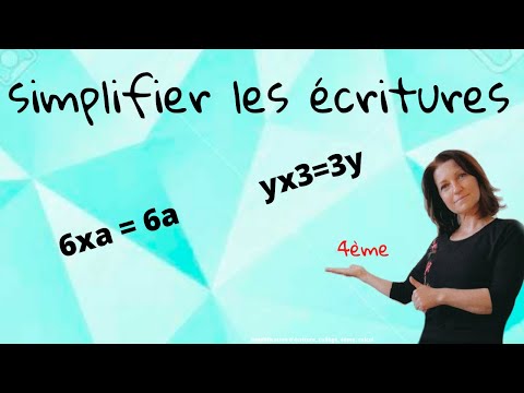 comment simplifier une expressions littérale? Mathématiques collège. niveau 4ème