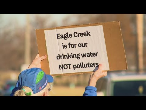Protesters rally against plan to divert Eagle Creek water to ...