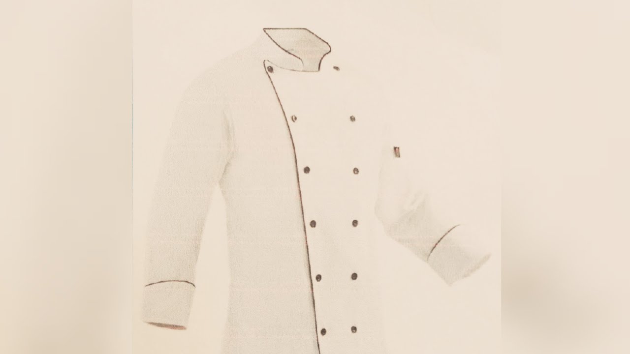 COMO HACER UNA CAMISA DE CHEF O FILIPINA.