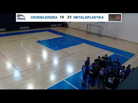 ARKUS liga 7. kolo / MRK Crvena Zvezda - RK Metaloplastika