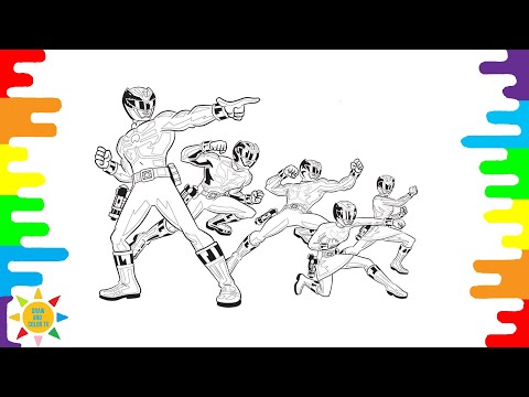 Power Rangers Megaforce Coloring Page Song: Janji - Heroes Tonight (feat. Johnning) [NCS Release]