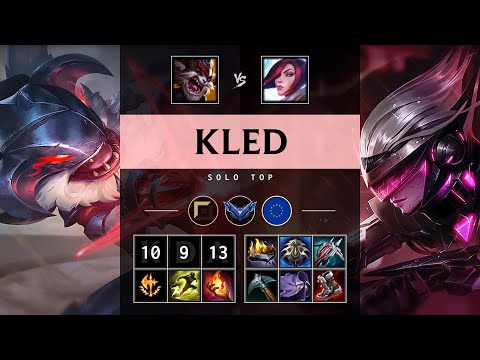 Kled Top vs Fiora - EUW Diamond Patch 25.07