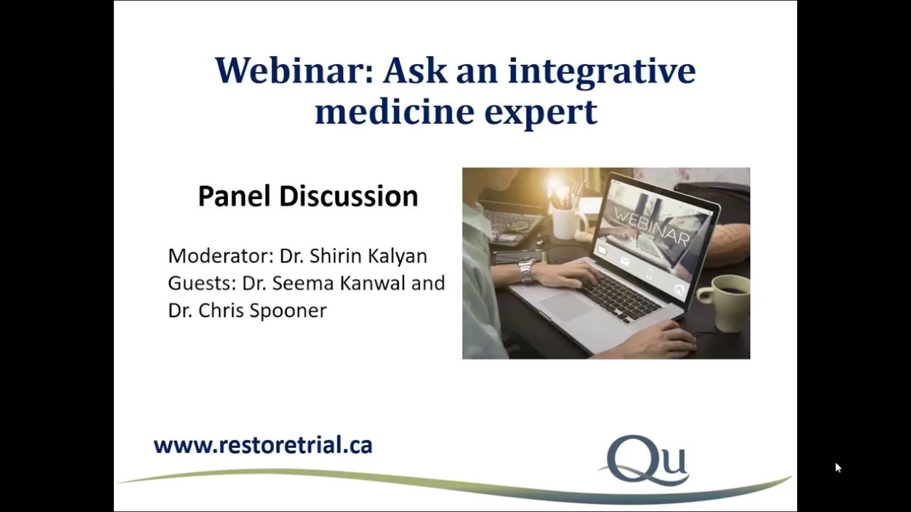 Webinar: RESTORE clinical trial for Crohn's Disease. Ask an Integrative Medicine Expert