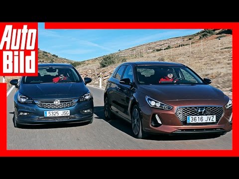 Vergleich: Hyundai i30 vs. Opel Astra / 2017 / i30 besser als Astra? / Fahrbericht / Review