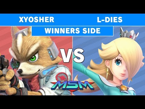 Smash Ultimate Tournament - MSM 178 xYosher (Fox) vs L-Dies (Rosa) Winners Pools