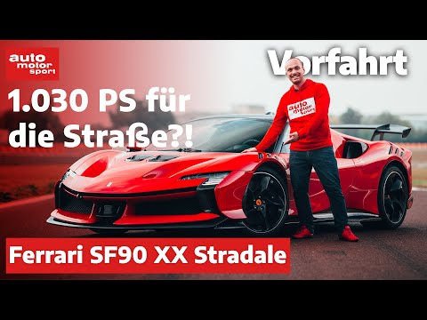 Ferrari SF90 XX Stradale: Steig mit uns in den Straßen-Rennwagen! Tracktest | auto motor und sport