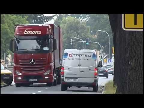 Freie Fahrt auf der B97 in Bernsdorf - ELSTERWELLE