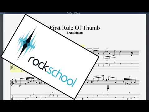  First Rule Of Thumb (2019) Rockschool Grade 8 Acoustic Guitar