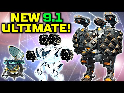 OMG! NEW Feature - Ultimate Editions + NEW Freeze Titan Weapons & NEW Active Module | War Robots 9.1