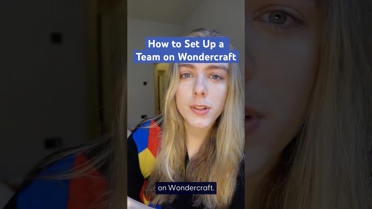 How to Set Up Your Team On Wondercraft I Collaboration I Feature Demo video thumbnail