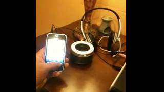 iPhone Altec Lansing speaker