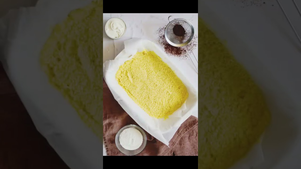 GLUTEN-FREE TIRAMISÙ #shortfoodrecipe #foodie #shorts