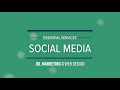 JSL Marketing & Web Design essential service video - social media