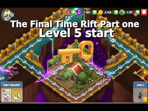 Level 5 start-Dragon Mania legends  | The Final Time Rift Part one | DML