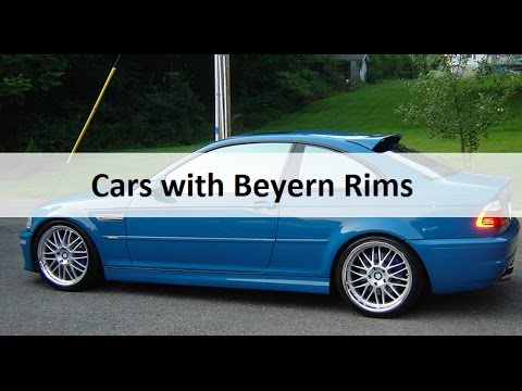 Cars with Beyern Rims