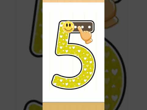 belajar menulis angka 5 #Shorts