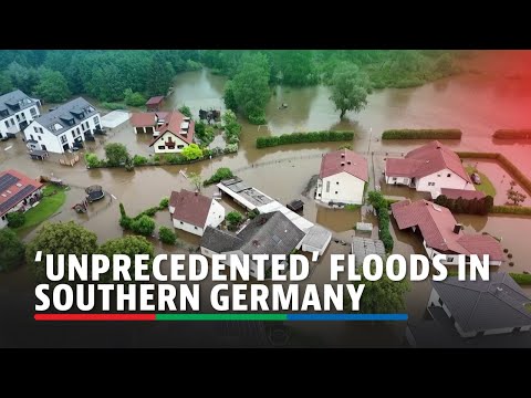 Drone views show extent of ‘unprecedented’ floods in southern Germany ABS-CBN News