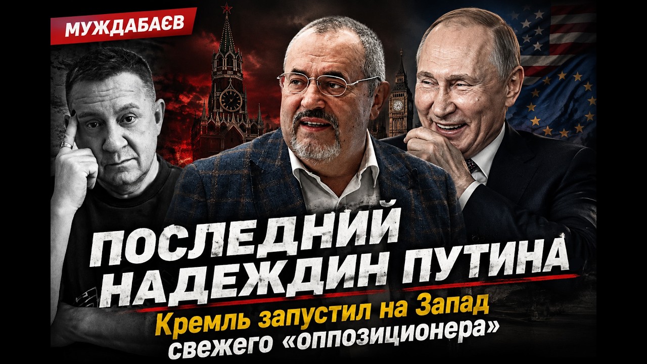 ПОСЛЕДНИЙ НАДЕЖДИН ПУТИНА. Кремль запустил на Запад свежего «оппозиционера?