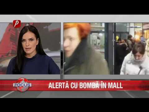 Alertă cu bombă în mall