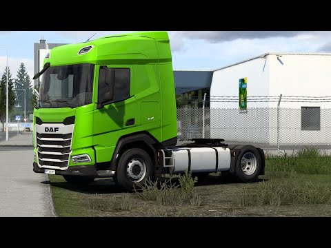 ETS 2 - DAF XF 2021 Transporting Used Packaging from Salzburg