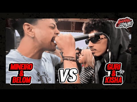 (PEGOU O GANCHO 🔥) Guri e Kisha x Mineiro e Belom | PRIMEIRA FASE | Batalha Da Leste