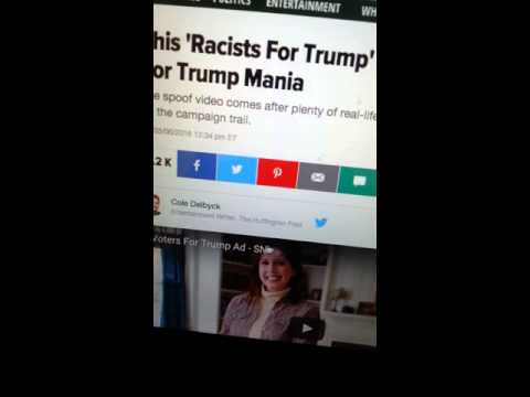 Saturday Night Live - The Donald Mocked 'Racists For Trump' (Liberal Propaganda)