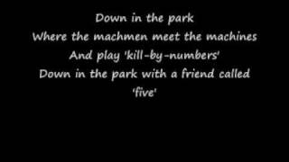 Marilyn Manson - Down in the Park Lyrics