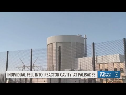 NRC: Individual fell into 'reactor cavity' at Palisades Nuclear Plant