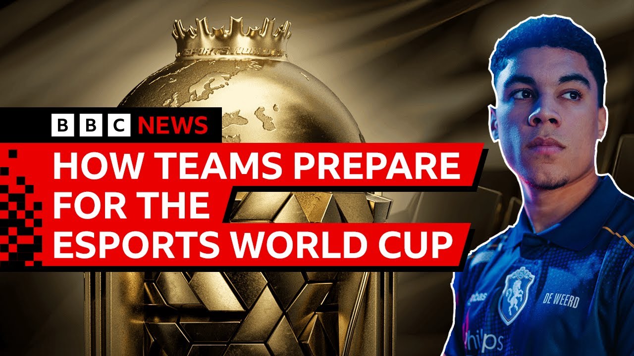 Esports World Cup: How Team Liquid and Levi de Weerd have prepared for the tournament | BBC News