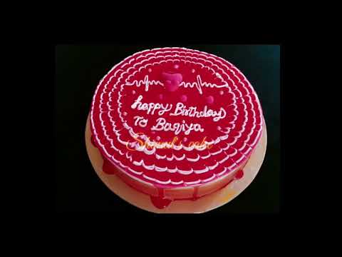 Simple cake design by Shimul's cake.