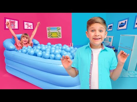 Fun Kids Challenges with Diana Roma and Oliver - Best Adventures with Diana and Roma