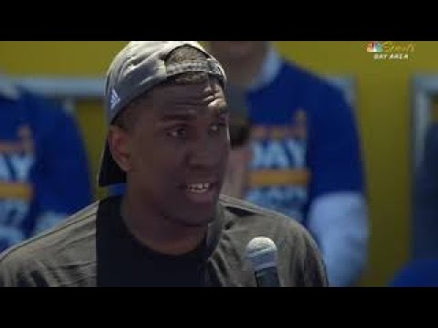 Damon Jones, Patrick McCaw & Kevon Looney on the Warriors