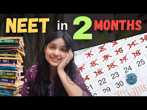 Neet 2026 : Last 2 Months Left 😰 | My Strategy | Smile With Shaina 