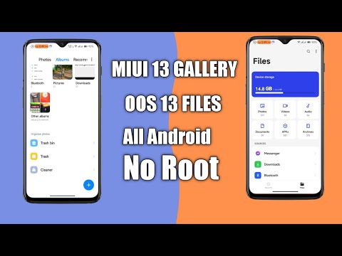 MIUI 13 Gallery Port All Android|No Root|OOS 13 File Manager|Install miui 13 gallery app & OOS file