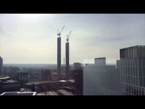 Part 2 | Worlds Tallest Modular Building Timelapse - George Street, Croydon