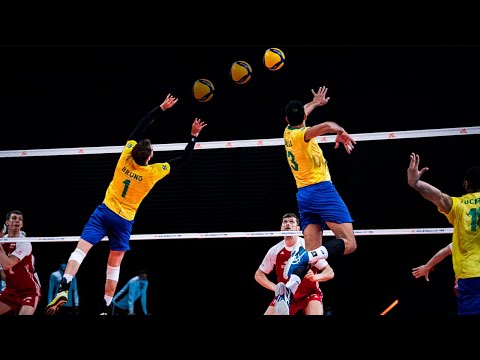 Волейбол The Art of Bruno Rezende | Most Creative Volleyball Setter | 200 IQ Volleyball