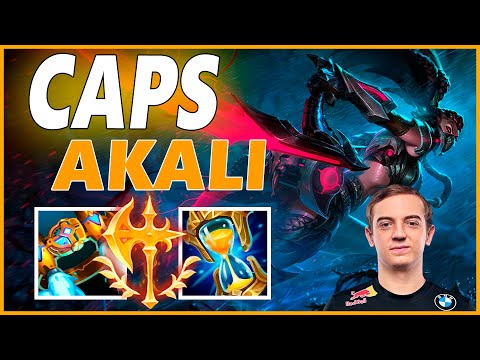⚡CAPS AKALI MID GAMEPLAY⚡SEASON 12 LEAGUE OF LEGENDS