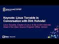Keynote: Linus Torvalds, Creator of Linux & Git, in Conversation with Dirk Hohndel