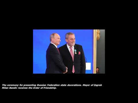 Putin: Ceremony to present credentials