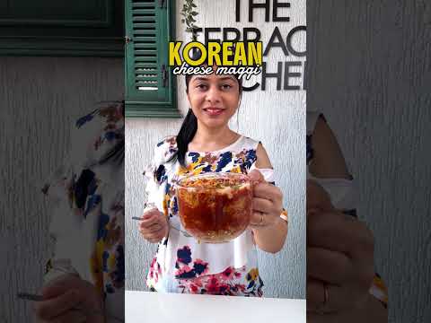 KOREAN CHEESE MAGGI🍜 | कोरियन स्टाइल चीज़ी मैगी | Cheese Maggi Recipe