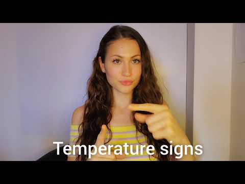 Temperature Signs | ASL | Cold/Hot