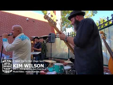 Thumbnail for I Need You So Bad (Magic Sam) - Kim Wilson LIVE!! @ Cadillac Zack Presents -  musicUcansee.com by Kim Wilson