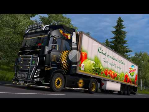 ETS2 Golden Trans Volvo FH16 540 Sundsvall - Duisburg