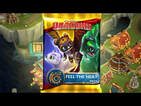 The New FEEL THE HEAT PACK - Dragons:Rise of Berk