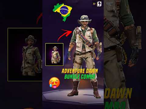 5 BEST ADVENTURE DAWN BUNDLE COMBINATION FREE FIRE🔥💀|